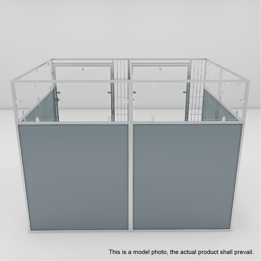 22 HDPE kennel with tempered glass door 4x6-04.jpg